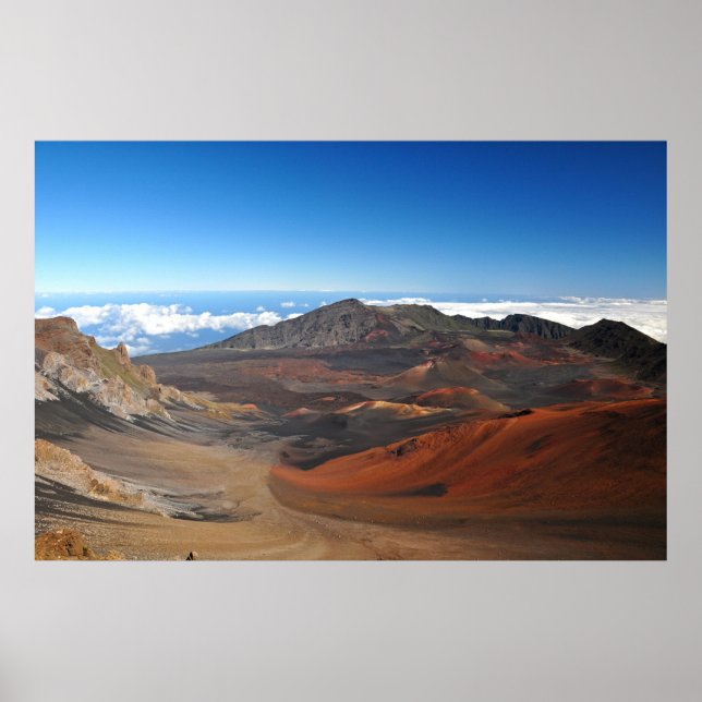 Haleakala Mountains Poster (Framsidan)