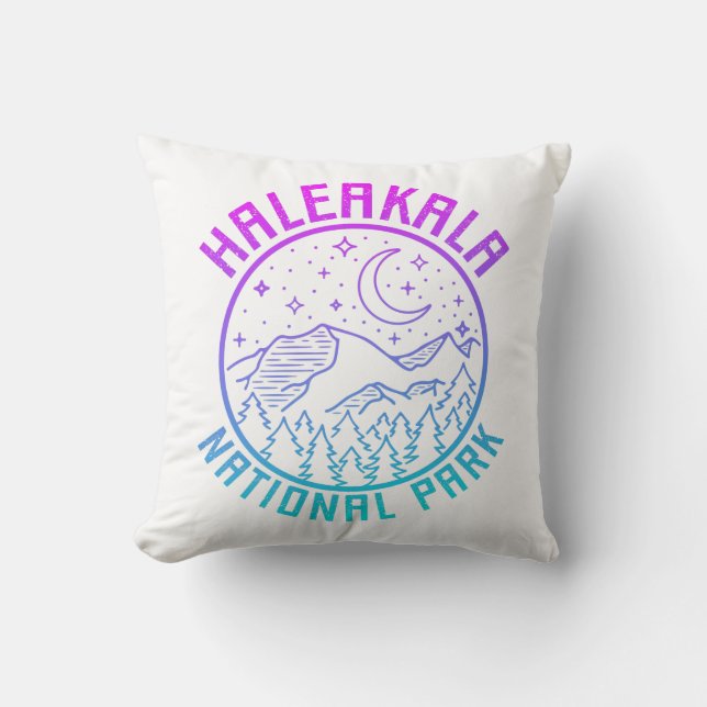 Haleakala National Park Hawaii USA Gradient Kudde (Framsida)