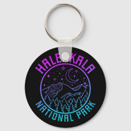 Haleakala National Park Hawaii USA Gradient Nyckelring