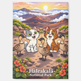 Haleakala National Park Magnet på svenska