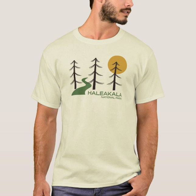 Haleakala National Park Trail T Shirt (Framsida)