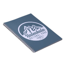 Haleakala nationalpark Hawaii Hiking Anteckningsbok