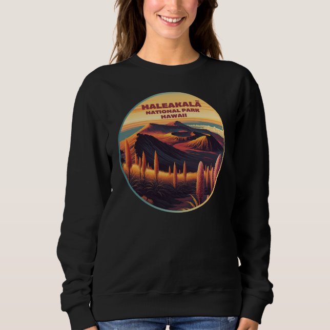 Haleakala nationalpark Hawaii T Shirt (Framsida)