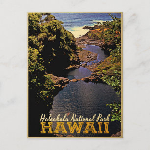 Haleakala nationalpark Hawaii Vykort