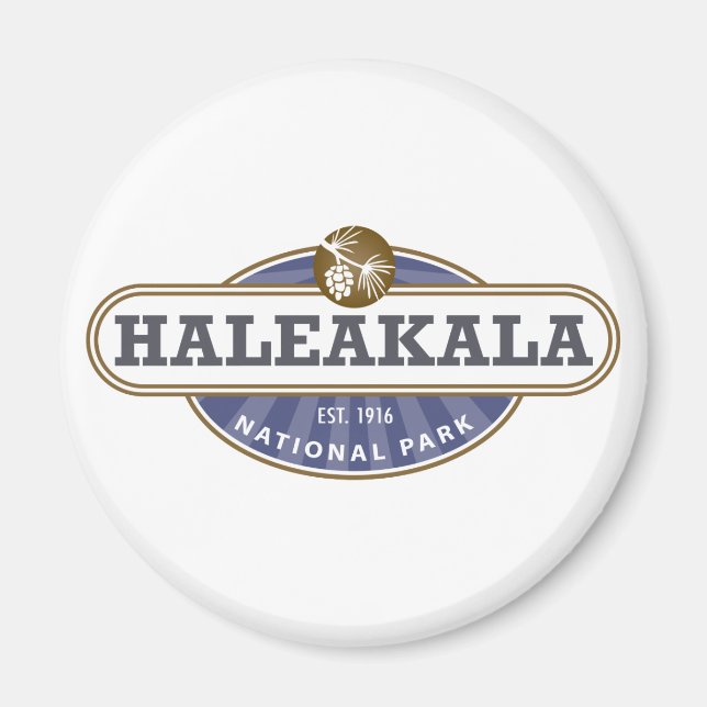 Haleakala nationalpark magnet (Framsidan)