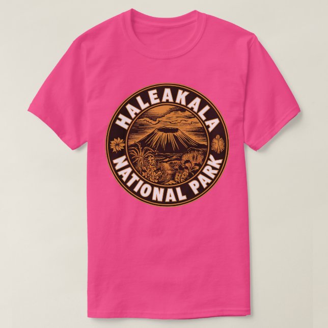 Haleakala nationalpark Maui TShirt T Shirt (Design framsida)