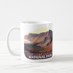 Haleakala nationalpark Maui Volcano Crater Kaffemugg