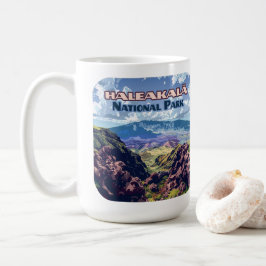 Haleakala nationalpark Maui Volcano Hawaii Kaffemugg