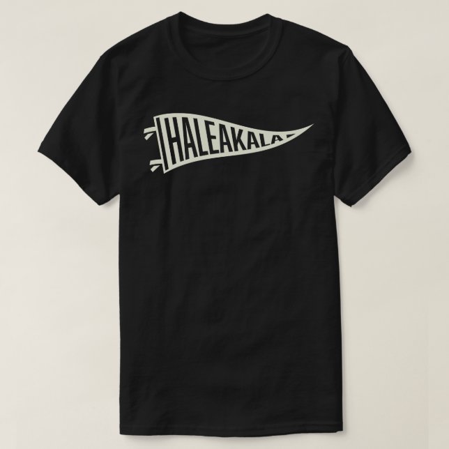 Haleakala nationalpark Pennant Tan T Shirt (Design framsida)