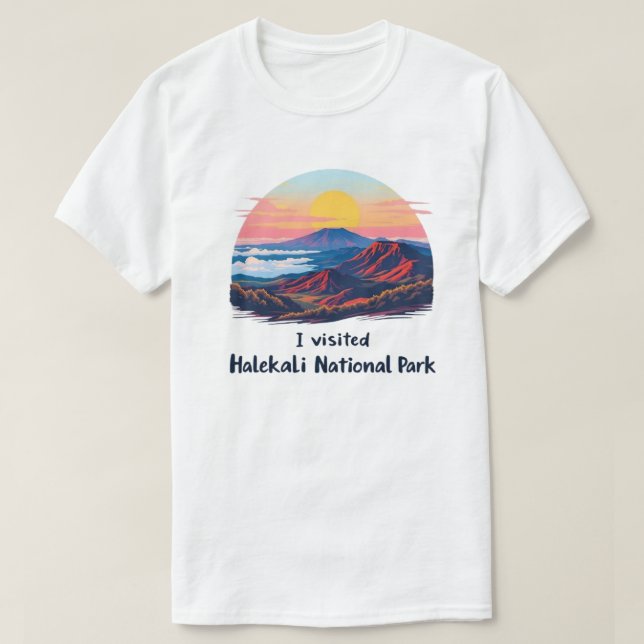 Haleakalā nationalpark t shirt (Design framsida)