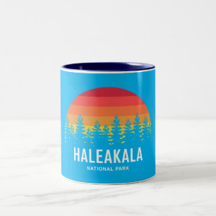 Haleakala nationalpark Två-Tonad mugg