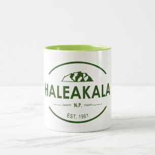 Haleakala nationalpark Två-Tonad mugg