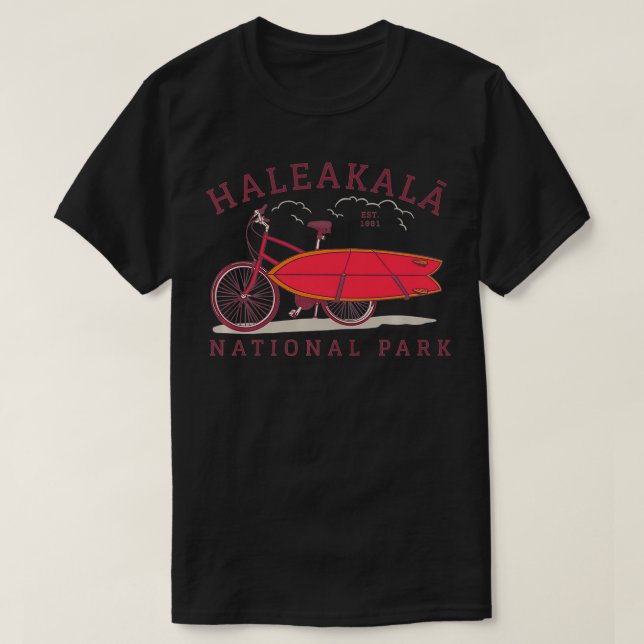 Haleakala nationalpark Vacation Souvenir Maui Haw T Shirt (Design framsida)