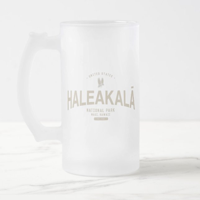 Haleakala nationalparken Hawaii Vacation Frostat Ölglas (Vänster)