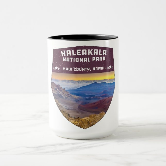 Haleakala nationalparken Hawaii Volcano Souvenir Mugg (Center)