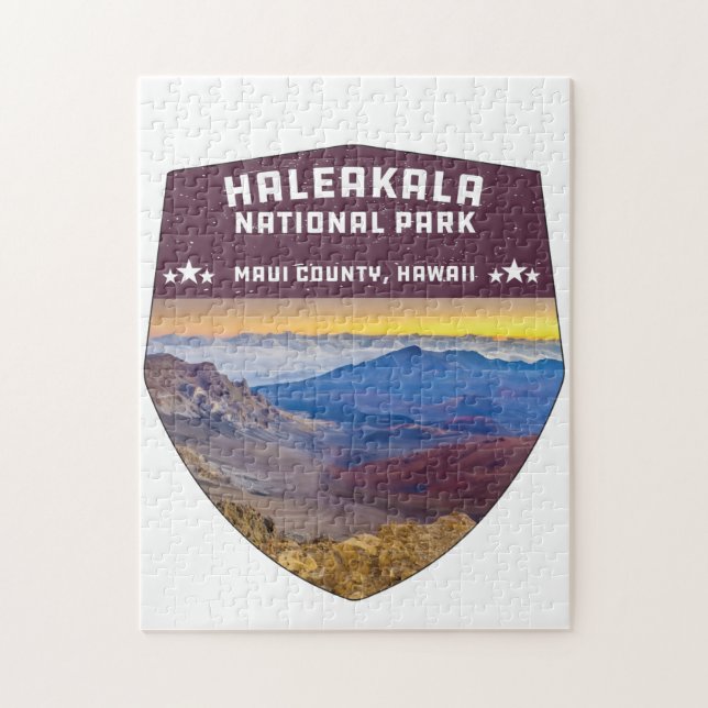 Haleakala nationalparken Hawaii Volcano Souvenir Pussel (Vertikal)