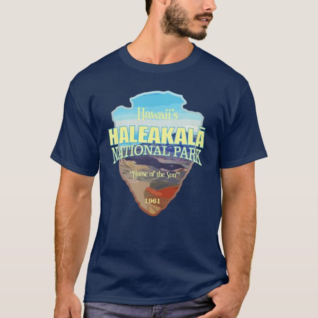 Haleakala NP (pilhuvud) T Shirt (Framsida)