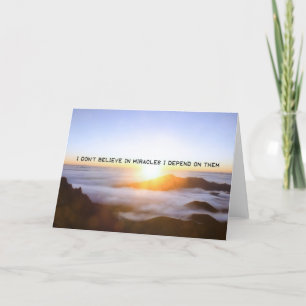 HALEAKALA PERFECTION Greeting Card Tack Kort