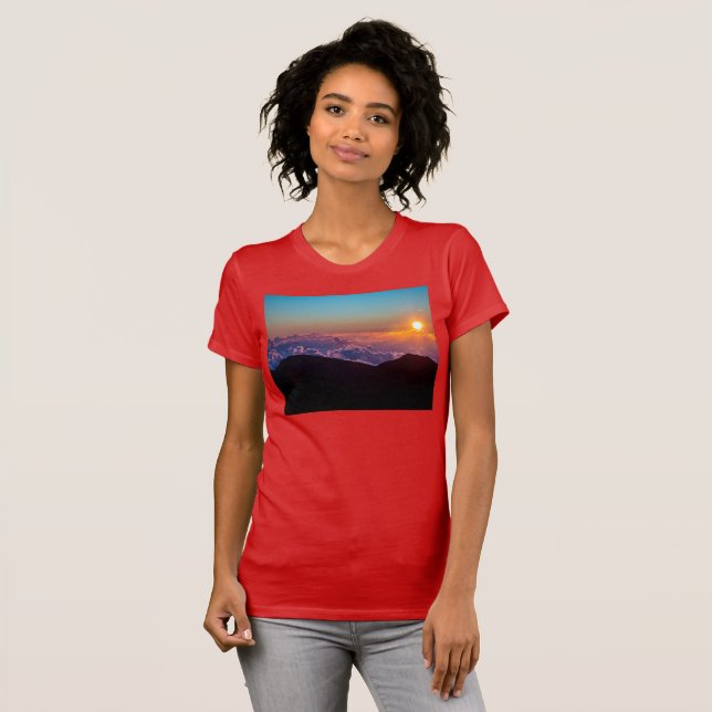 Haleakala Sunrise Maui Hawaii T-shirt (Hel framsida)