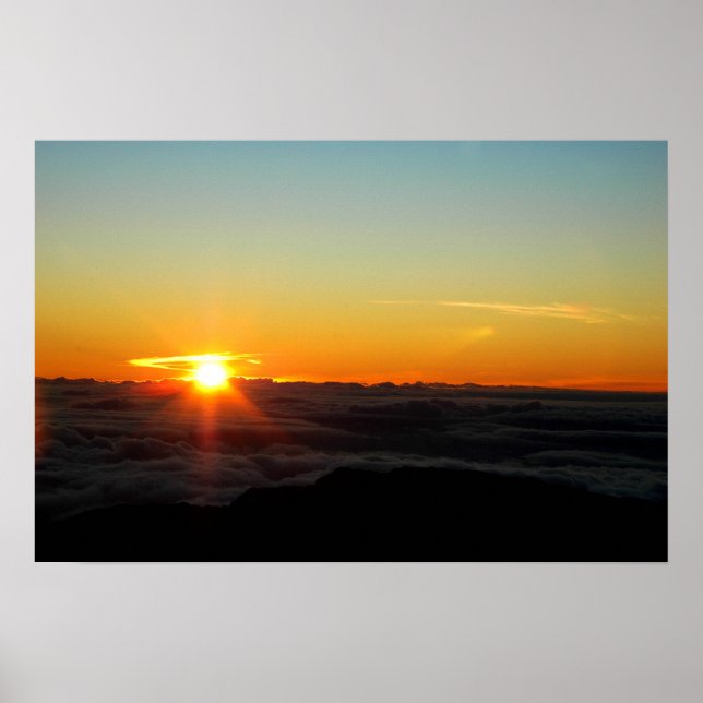 Haleakala Sunrise Poster (Framsidan)