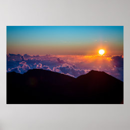 Haleakala Sunrise Poster fotografi på Maui