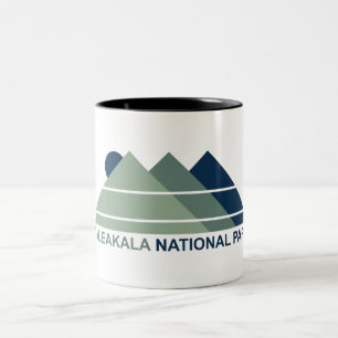 Haleakalas nationalpark Mountain Sol Två-Tonad Mugg