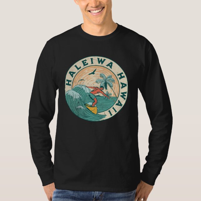 Haleiwa Hawaii  1 T Shirt (Framsida)