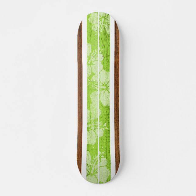 Haleiwa Vintage Surfa Skateboard (Framsida)