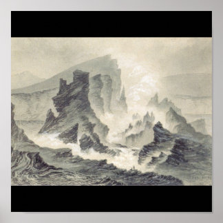 Halemaumau circa 1879 Hawaii Poster