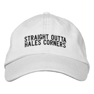 Hales Corners Wisconsin Hatt Broderad Keps