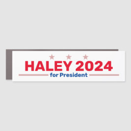 Haley 2024 stötfångarmagnet