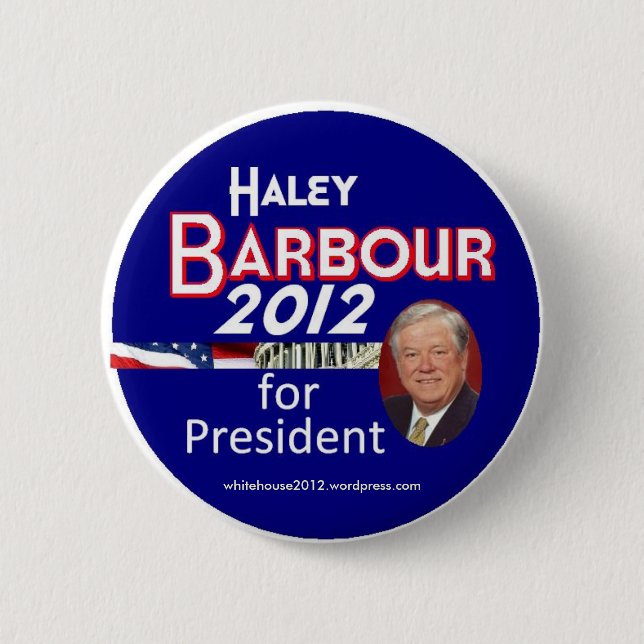 Haley Barbour 2012 Knapp (Framsida)