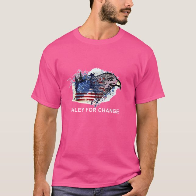 Haley for Change 2024 Val T Shirt (Framsida)