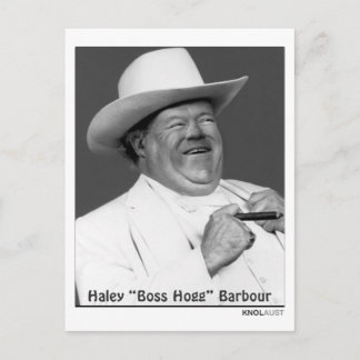 Haley "Hogg" Barbour Vykort