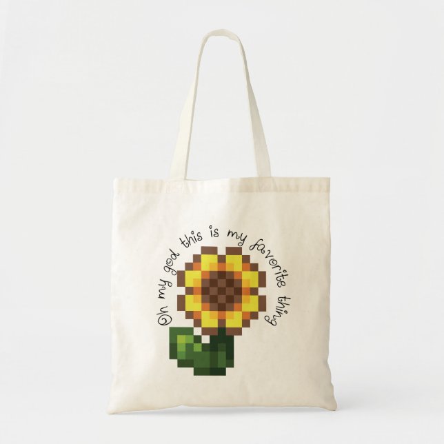 Haley Solros Tote Bag - Stardew Valley Inspired Tygkasse (Framsidan)