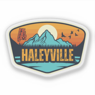 Haleyville, Alabama Klistermärken