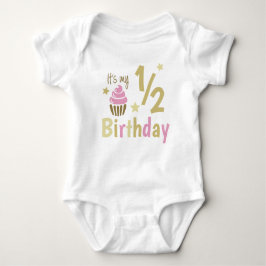 Half Birthday Girl T Shirt