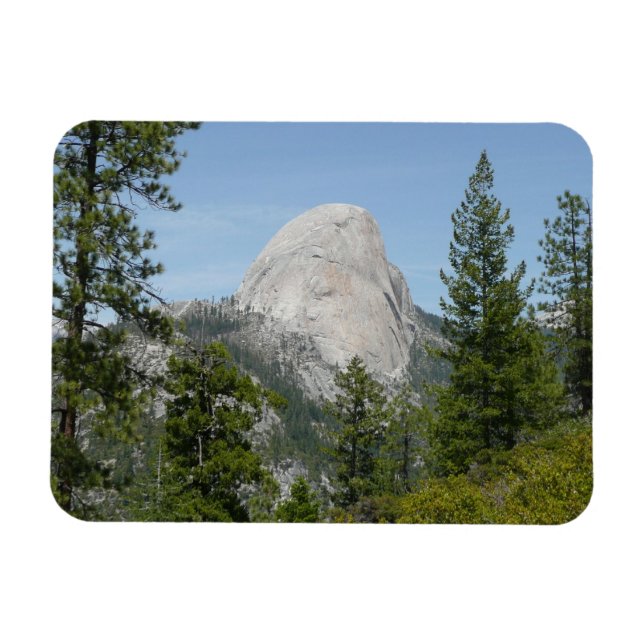Half Dome från Panorama Trail II Magnet (Horisontell)