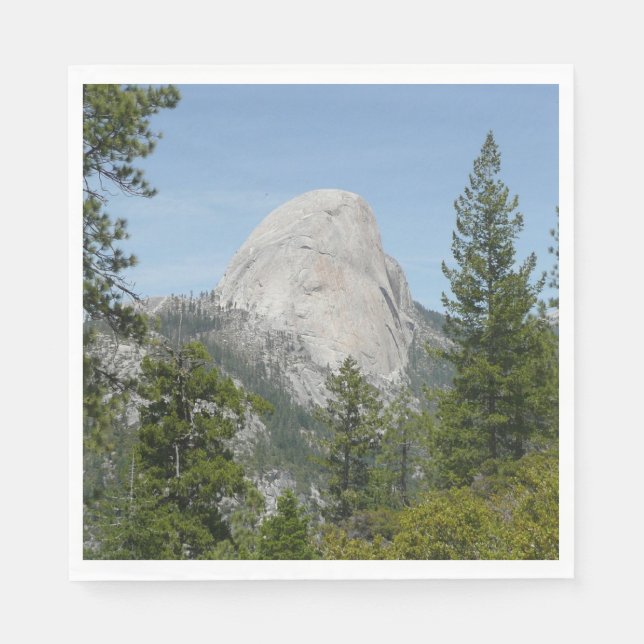 Half Dome från Panorama Trail II Pappersservett (Framsidan)