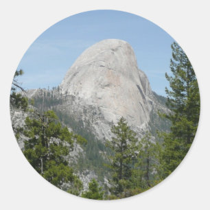 Half Dome från Panorama Trail II Runt Klistermärke