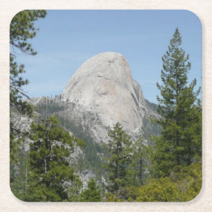 Half Dome från Panorama Trail II Underlägg Papper Kvadrat
