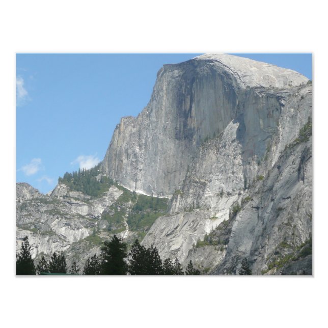 Half Dome från sidan i Yosemite National Park Fototryck (Framsidan)