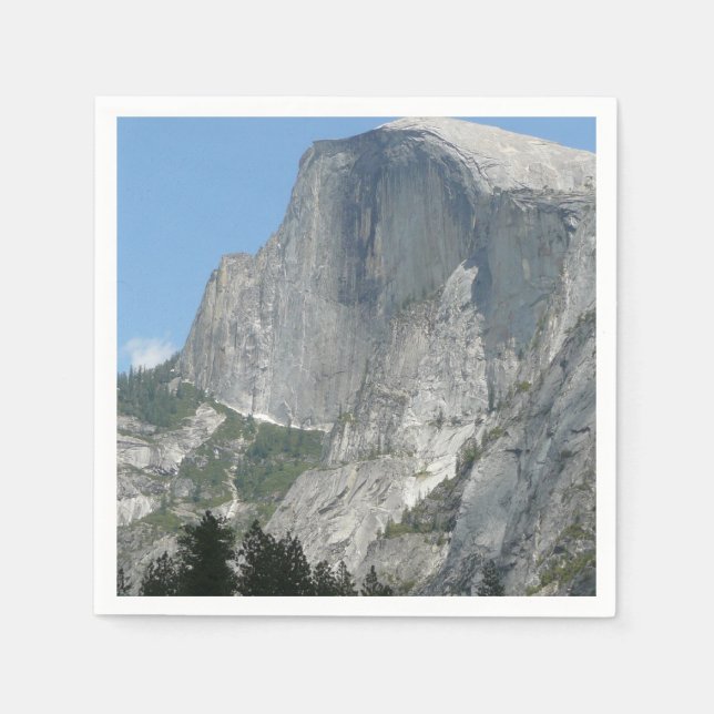 Half Dome från sidan i Yosemite National Park Pappersservett (Framsidan)