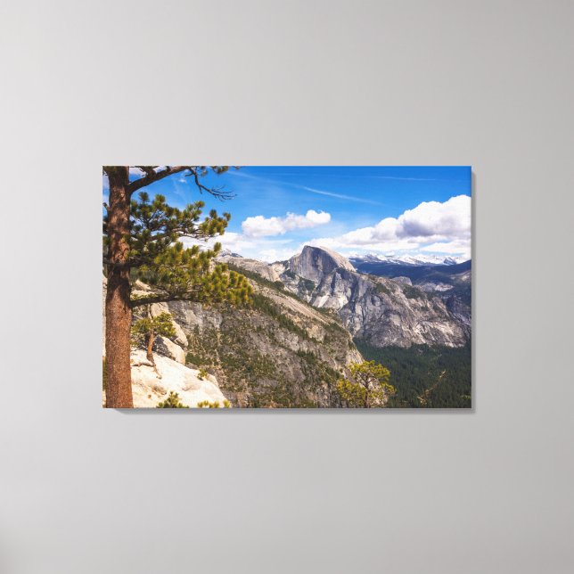Half Dome landskap, Kalifornien Canvastryck (Framsida)