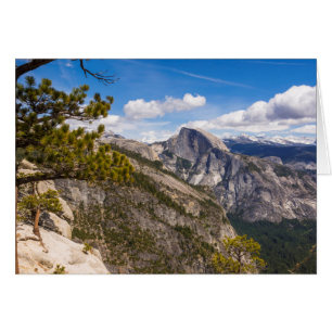 Half Dome landskap, Kalifornien Hälsningskort