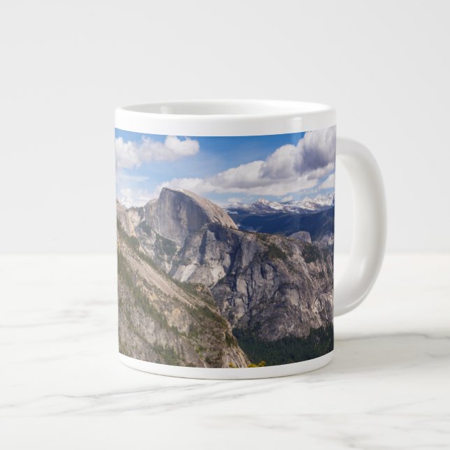 Half Dome landskap, Kalifornien Jumbo Mugg (Framsida höger)