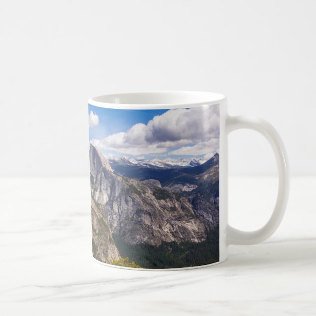 Half Dome landskap, Kalifornien Kaffemugg (Höger)