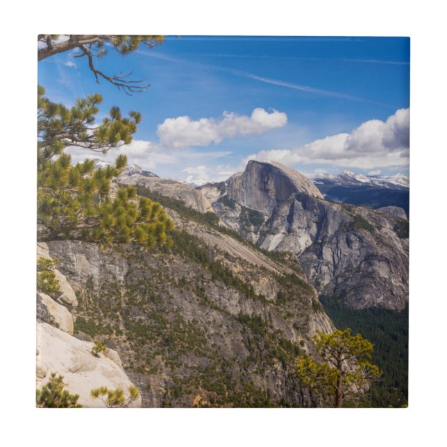Half Dome landskap, Kalifornien Kakelplatta (Framsidan)