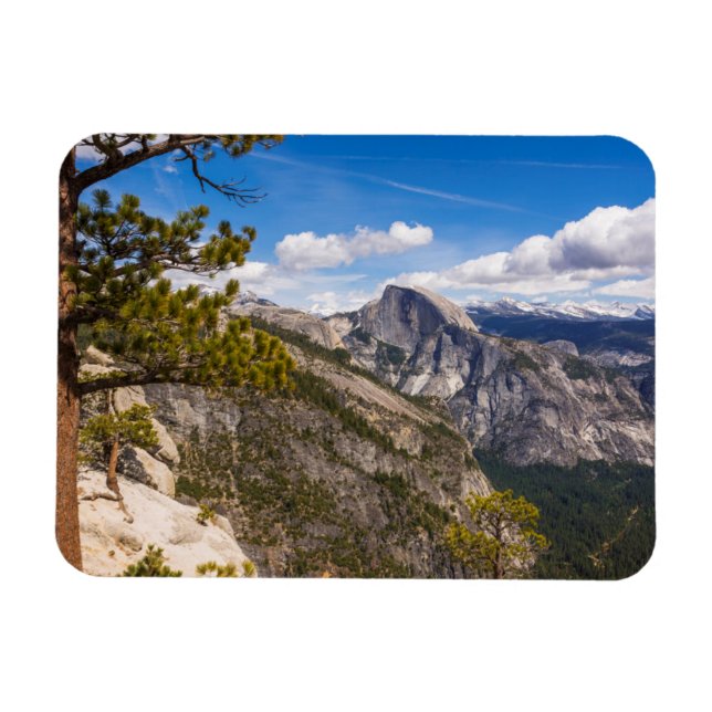 Half Dome landskap, Kalifornien Magnet (Horisontell)