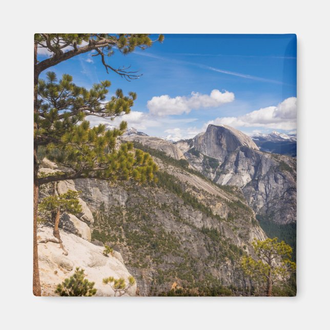 Half Dome landskap, Kalifornien Magnet (Framsidan)